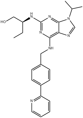 (S)-CR8 结构式