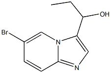 IMidazo[1,2-a]pyridine-3-Methanol, 6-broMo-α-ethyl- Struktur