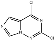 2,4-Dichloro-imidazo[5,1-f][1,2,4]triazine Structure