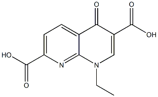 7-carboxynalidixic acid Struktur