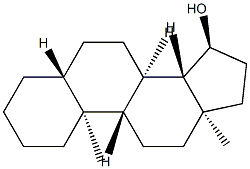 5α-Androstan-15α-ol 结构式