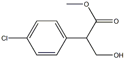 Benzeneacetic acid, 4-chloro-α-(hydroxymethyl)-, methyl ester