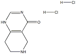 5,6,7,8-tetrahydropyrido[4,3-d]pyrimidin-4(3H)-one(HCl salt) Structure