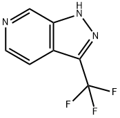 3-(Trifluoromethl)-1H-pyrazolo[3,4-c]pyridine, 1092459-55-6, 结构式