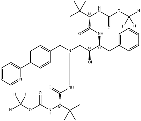 Atazanavir D6 Structure