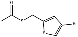 OT-80602-(AcetylthioMethyl)-4-broMothiophene Structure