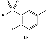 2-碘-5-甲基苯磺酸钾, 1093215-92-9, 结构式