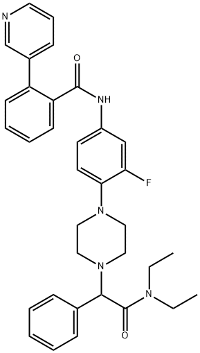 JNJ 31020028 化学構造式