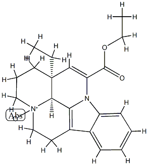 ApovincaMinic Acid Ethyl Ester N-Oxide Structure