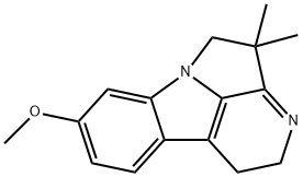 Harmalidine 化学構造式