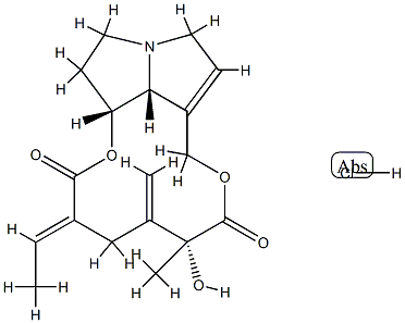 Seneciphylline, hydrochloride Structure