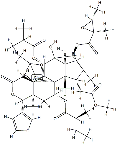 Entandrophragmin 结构式