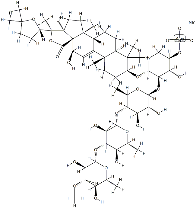 海参提取物,海参素, 11029-72-4, 结构式
