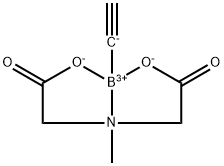 乙炔基硼酸甲基亚氨基二乙酸酯,1104637-53-7,结构式