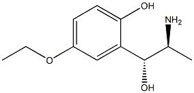 Norephedrine,5-ethoxy-2-hydroxy-(6CI) Structure