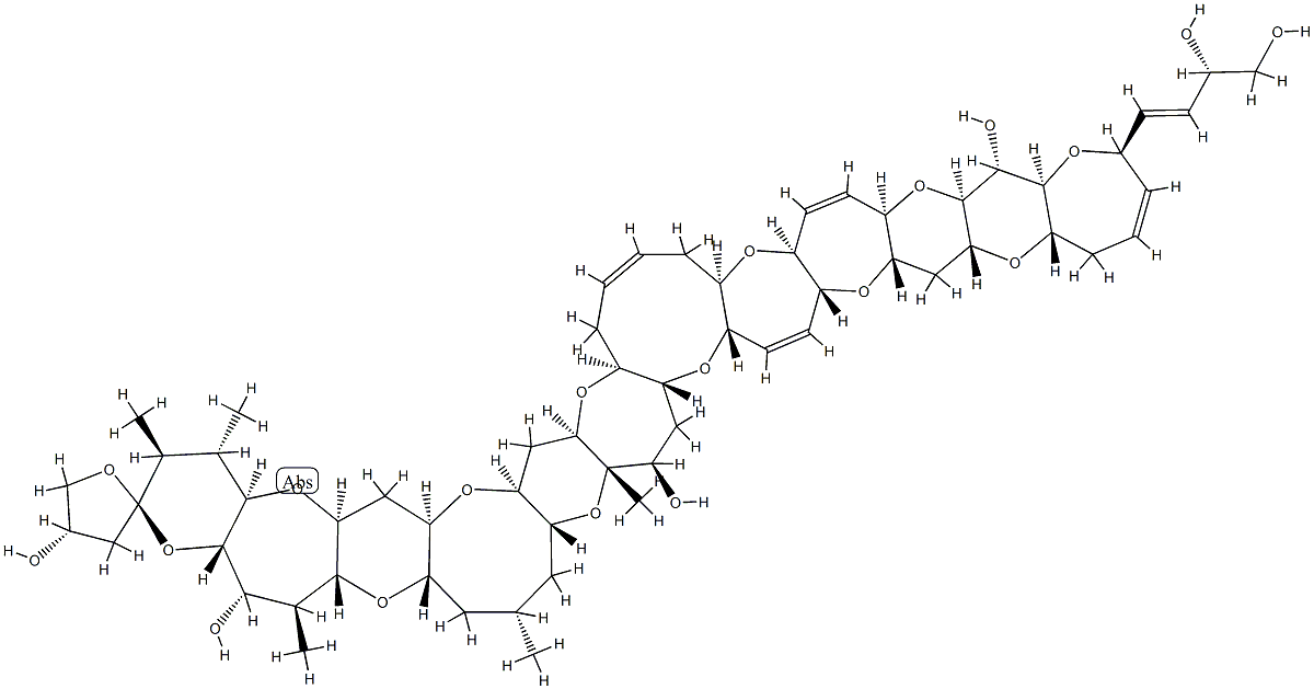 シガトキシン1B 化学構造式