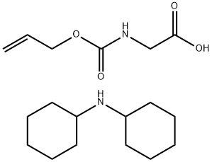 Alloc-Gly-OH·DCHA Structure