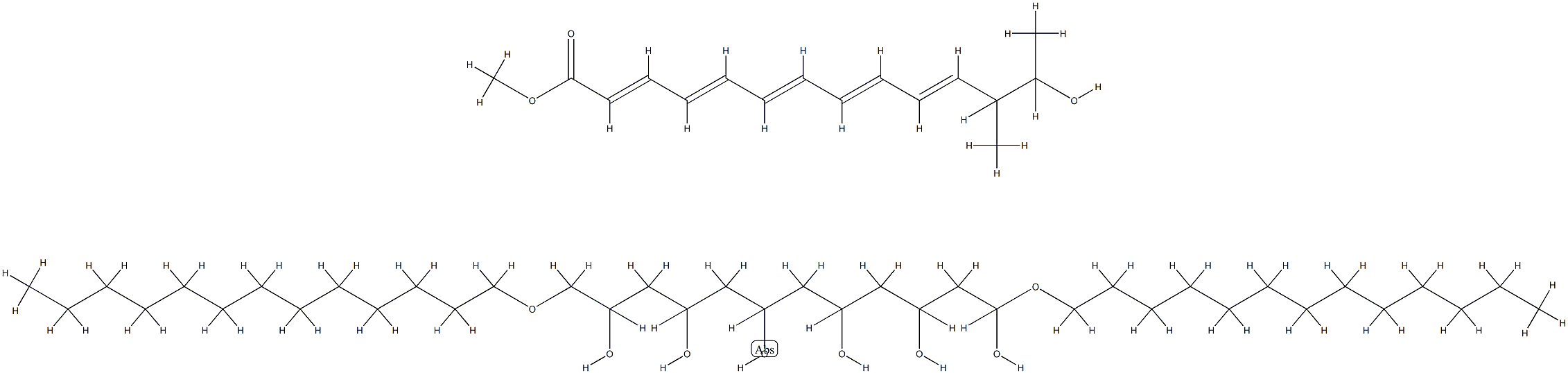 黄霉素预混剂, 11076-76-9, 结构式