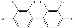 ポリクロロビフェニル(aroclor 1260) 化学構造式
