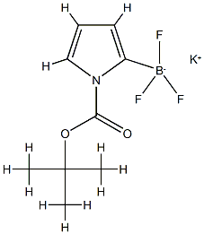 PotassiuM 1-Boc-pyrrole-2-yltrifluoroborate, 1111732-78-5, 结构式