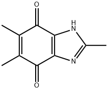 1H-Benzimidazole-4,7-dione,2,5,6-trimethyl-(9CI) Structure