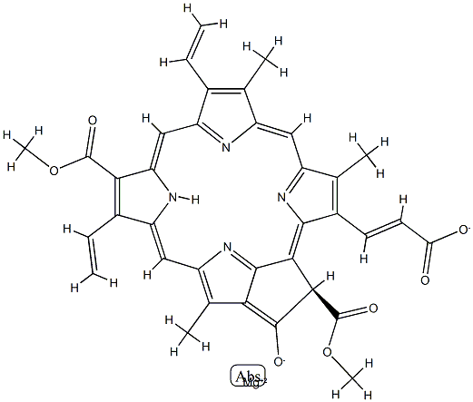 叶绿素C3,111308-93-1,结构式