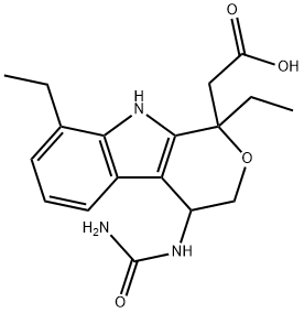 4-ureidoetodolac Struktur