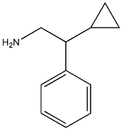 2-环丙基-2-苯基乙烷-1-胺, 112093-23-9, 结构式