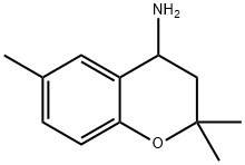 (2,2,6-trimethyl-3,4-dihydro-2H-chromen-4-yl)amine(SALTDATA: HCl) Structure