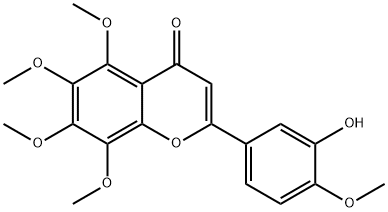 3′-デメチルノビレチン 化学構造式