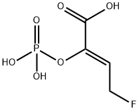 3-(fluoromethyl)phosphoenolpyruvate Struktur