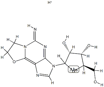 1,O(6)-ethanoguanosine Structure