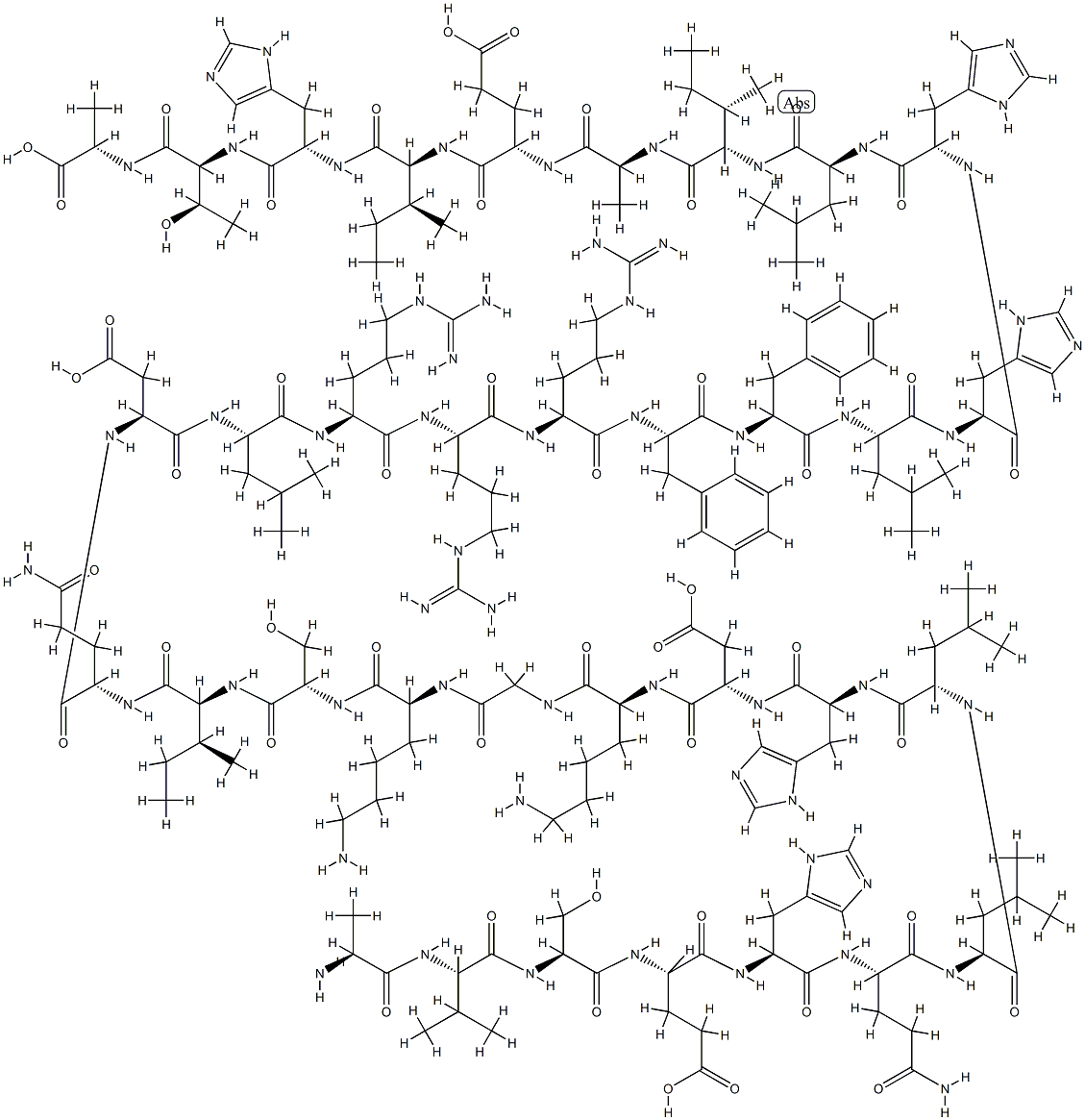 释放肽pTH-Related Protein (1-34), 112540-82-6, 结构式