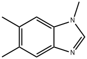 1H-Benzimidazole,1,5,6-trimethyl-(9CI) Struktur
