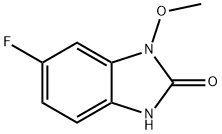 2H-Benzimidazol-2-one,6-fluoro-1,3-dihydro-1-methoxy-(9CI) Structure