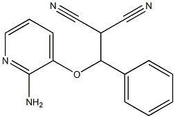 <(2-amino-3-pyridyloxy)benzyl>malononitrile,113125-42-1,结构式