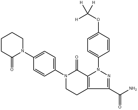 Apixaban-d3 Structure