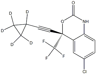 RAC エファビレンズ-D5 (MAJOR) 化学構造式
