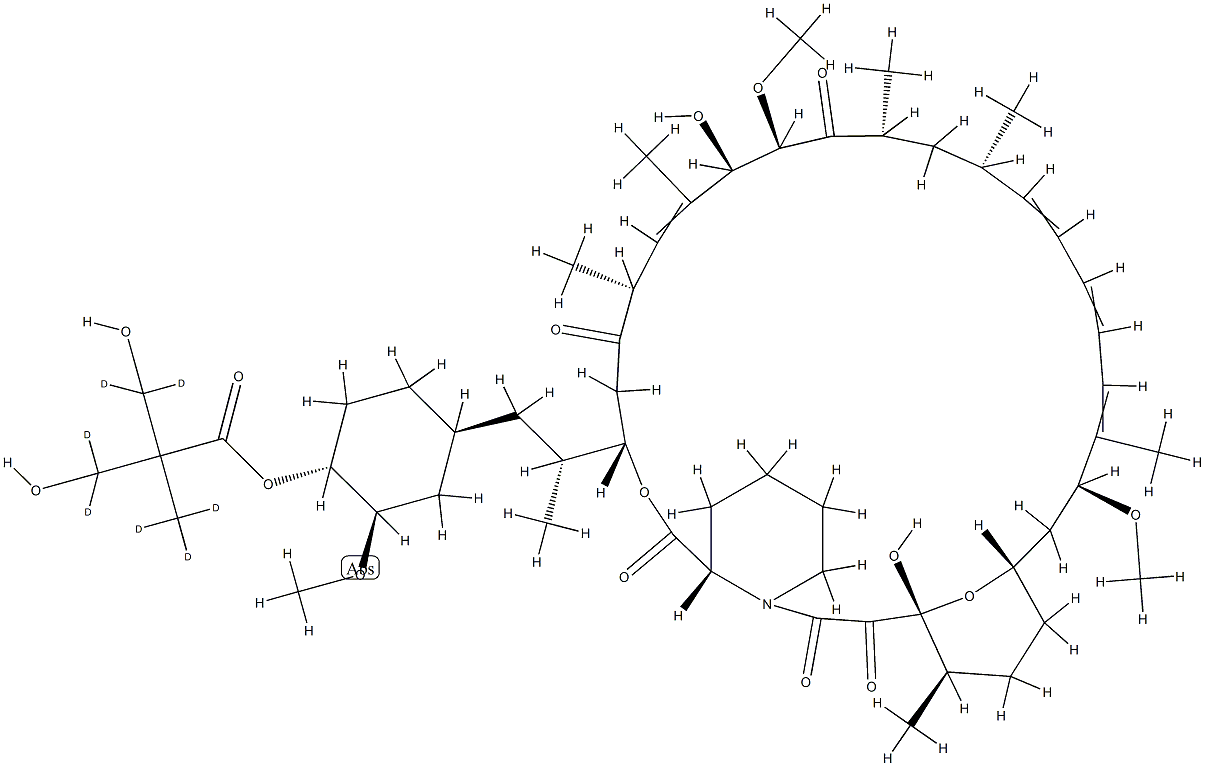 テムシロリムス-D7 化学構造式