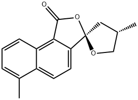 表丹参螺缩酮内脂, 113472-19-8, 结构式