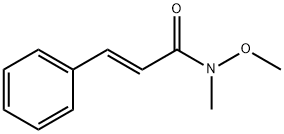 N-Methoxy-N-MethylcinnaMaMide, 113474-86-5, 结构式