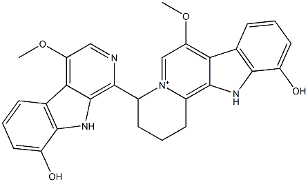 PICRASIDINE T, 113808-03-0, 结构式
