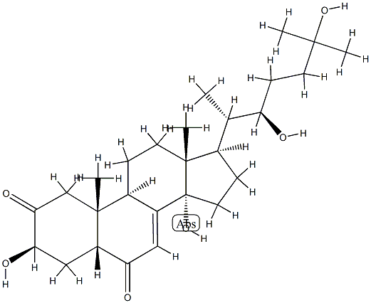 2-dehydroecdysone Structure