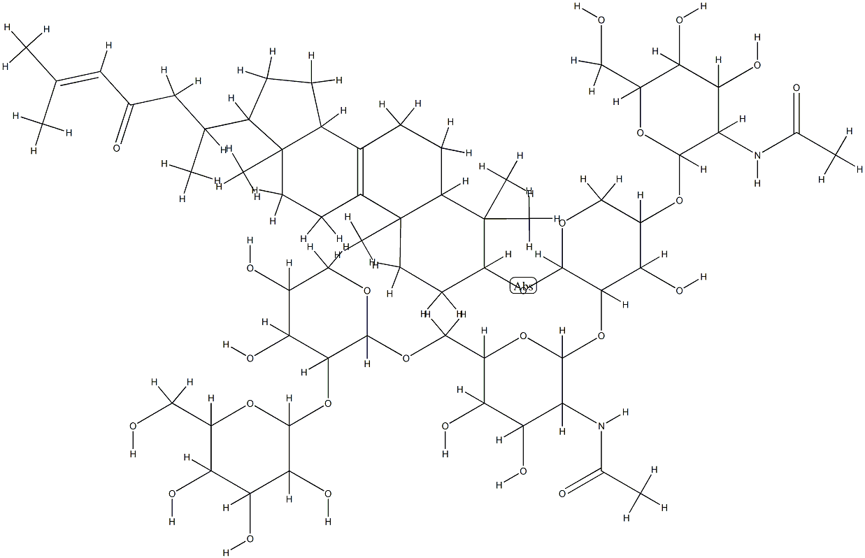 sarasinoside B1 Structure