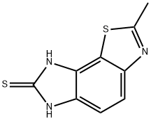 6H-Imidazo[4,5-g]benzothiazole-7-thiol,2-methyl-(6CI)|
