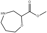 Methyl 2-Homomorpholinecarboxylate Struktur