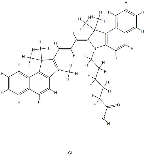 Cy3.5-COOH Structure