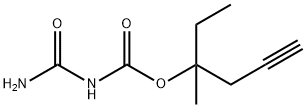 5-Hexyn-3-ol,3-methyl-,allophanate(6CI) 结构式
