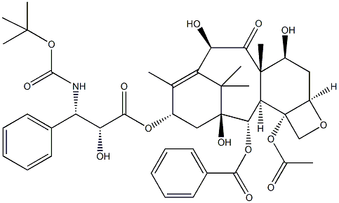 多烯紫杉醇,114977-28-5,结构式