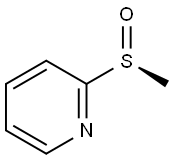 Pyridine,2-[(S)-methylsulfinyl]-(9CI) 化学構造式